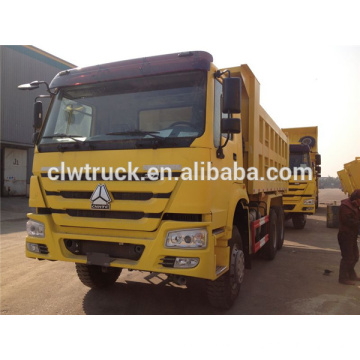 RHD HOWO 16.7m3 mining dump tipper truck for sale